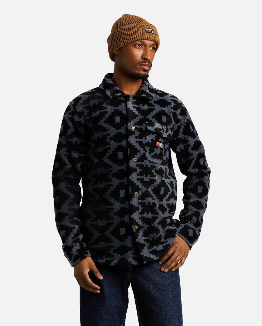 Camisa Hombre M Howden Outdoor Shirt Protest Gris