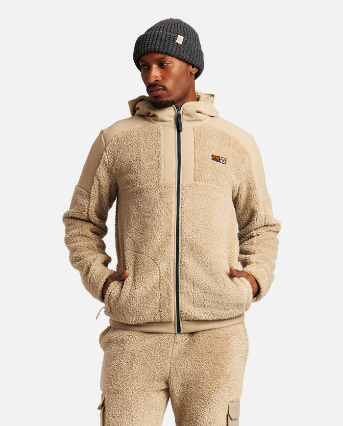 Sudadera Hombre M Arnold Outdoor Fullziphoody Protest Marrón
