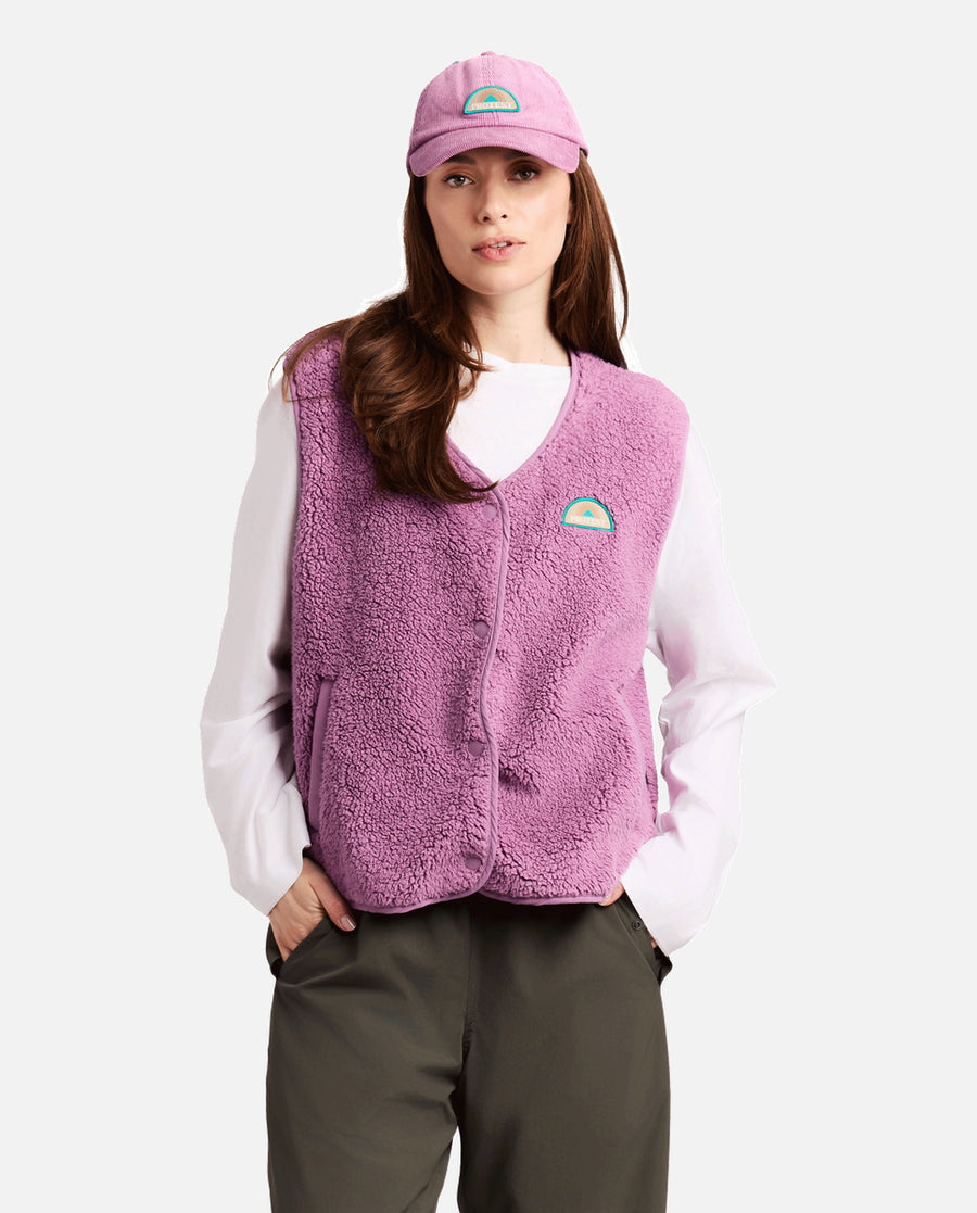 Chaleco Mujer W Tosha Outdoor Bodywarmer Protest Lila