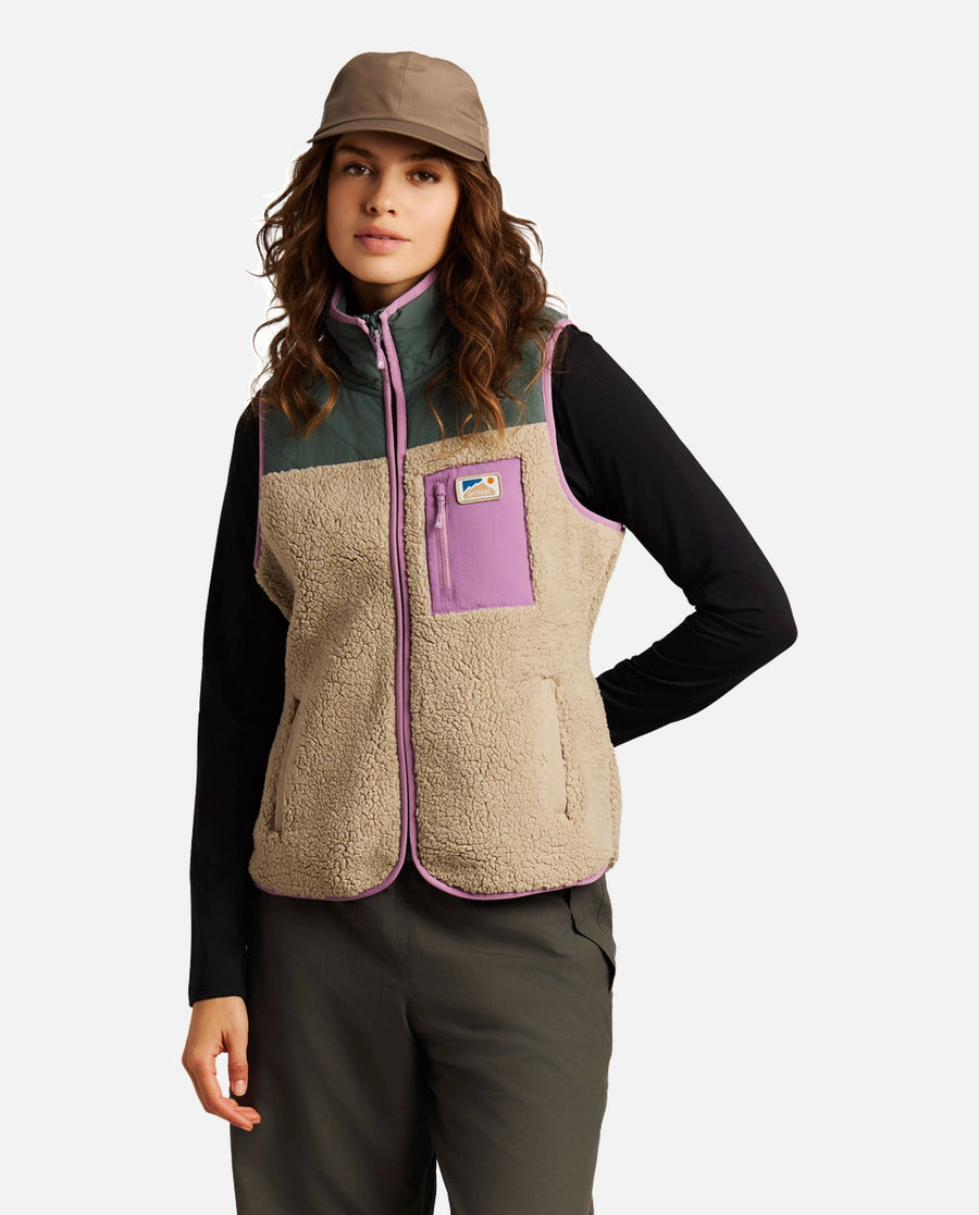 Chaleco Mujer W Weeton Outdoor Bodywarmer Protest Verde