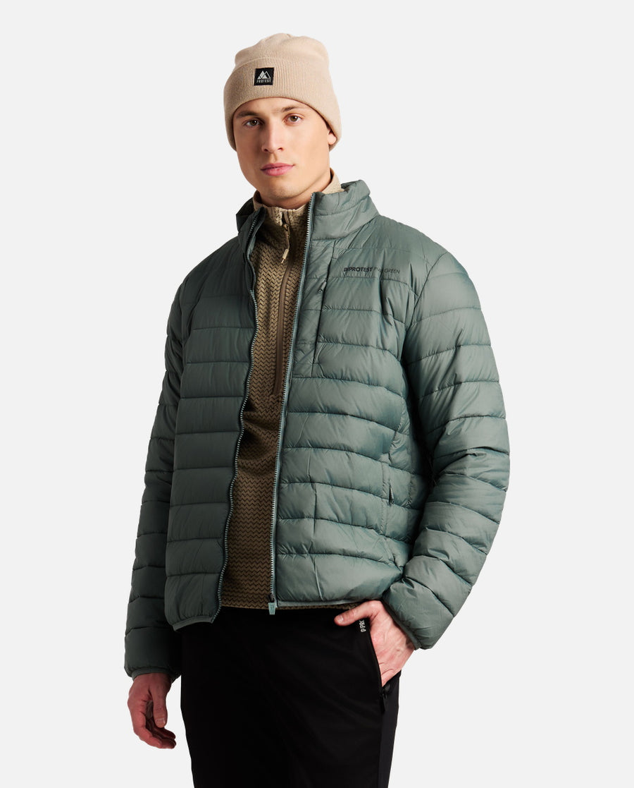 Chaqueta Hombre M Token Outdoor Pufferjacket Protest Verde